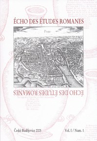 cho des tudes romanes - Vol. I / Num. 1