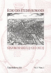 cho des tudes romanes - Vol. I / Num. 2